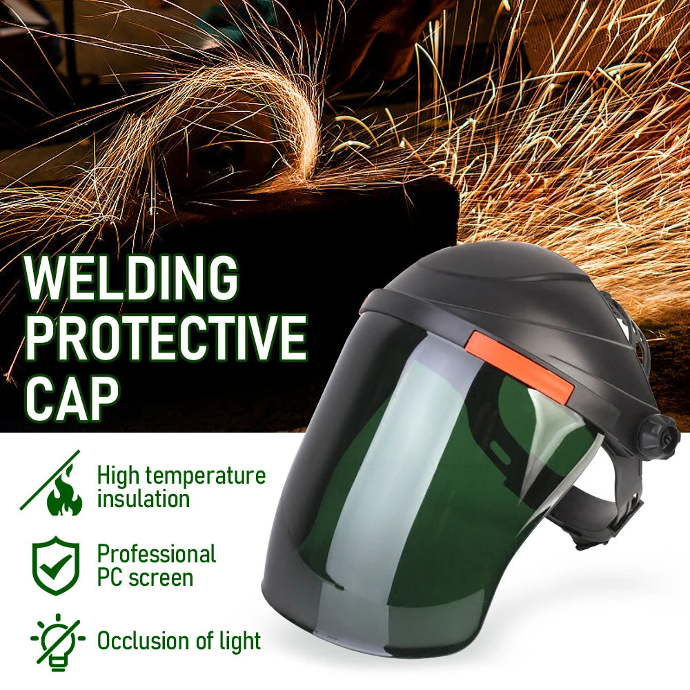 Welding Helmet ARC Weld Welder Mask Grinding Mask Visor UV Radiation Mask Welder Protection Equipment Soldering Supplies
